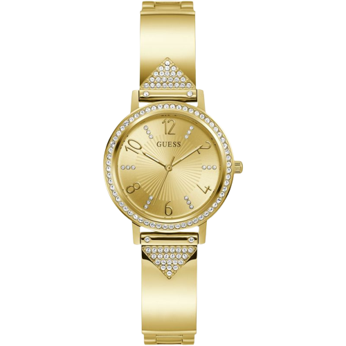 Guess GW0474L2 Tri Luxe Gold Dial Gold Stainless Steel Bracelet Women's Watch