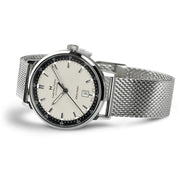 Hamilton H38425120 American Classic Intra matic Steel Mesh Bracelet White Dial Men's Watch