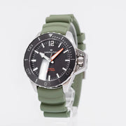 Hamilton H77825331 Khaki Navy Frogman Auto Green Rubber Strap Men's Watch