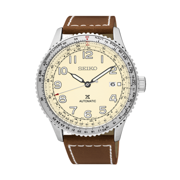 Seiko Prospex Sky Aviator Pilot Automatic SRPB59K1 Cream Dial