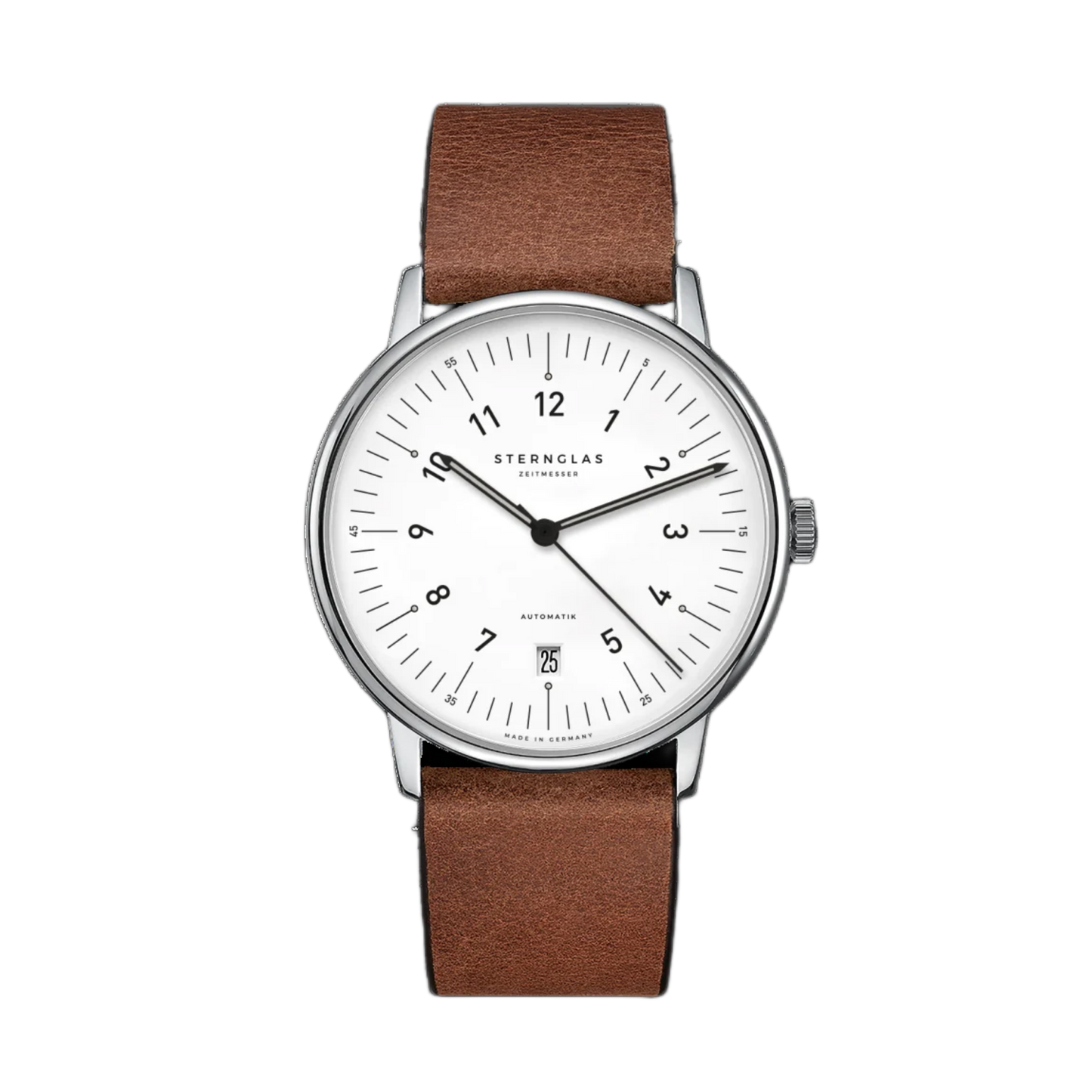 STERNGLAS S02-SE01-VI14  Selecta Limited Edition Brown Leather Strap Men's Watch