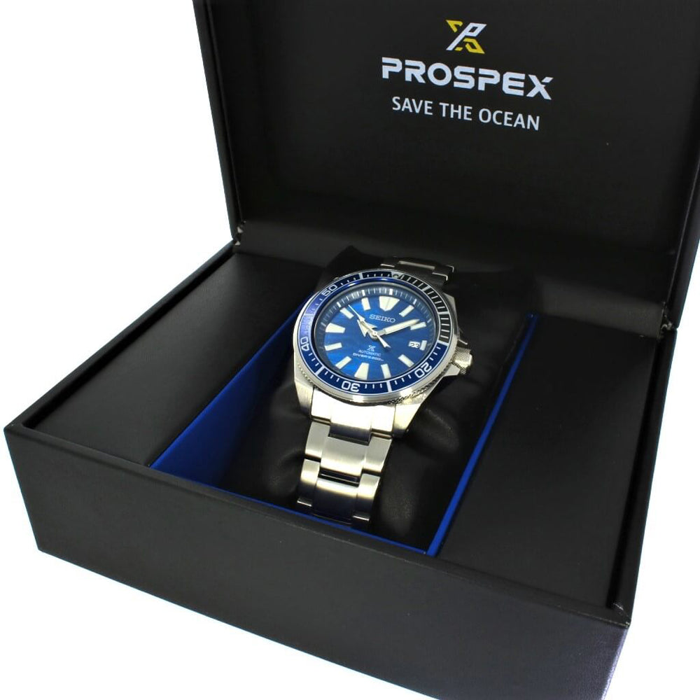 Seiko Prospex ‘Great White Shark Samurai’  Save The Ocean Automatic Diver's SRPD23K1 Men's Watch