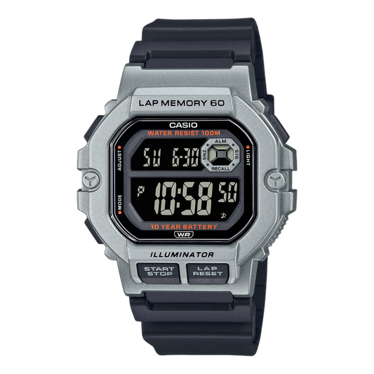 Casio WS-1400H-1BV Youth Series Sports Digital Resin Band Watch Men's Watch