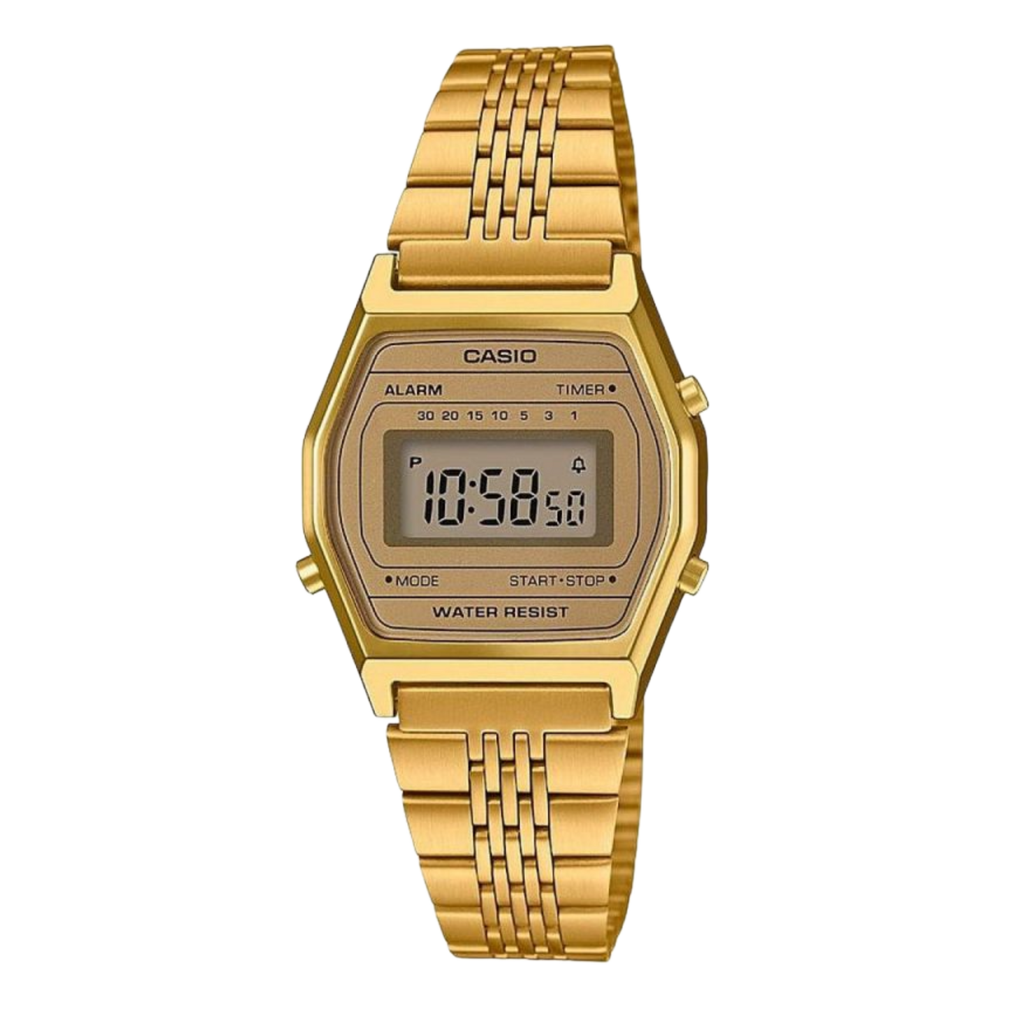 Casio Vintage Gold Resin Case Digital LA690WEGA-9EF Women's Watch