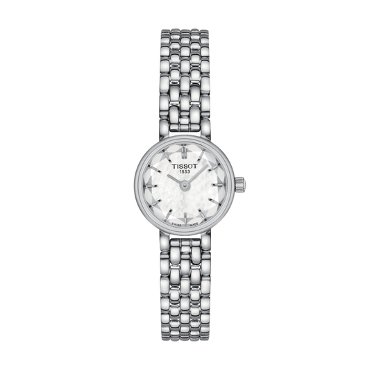 Tissot  T1400091111100 Lovely | Facetted Dial | Stainless Steel Bracelet  Women’s Watch