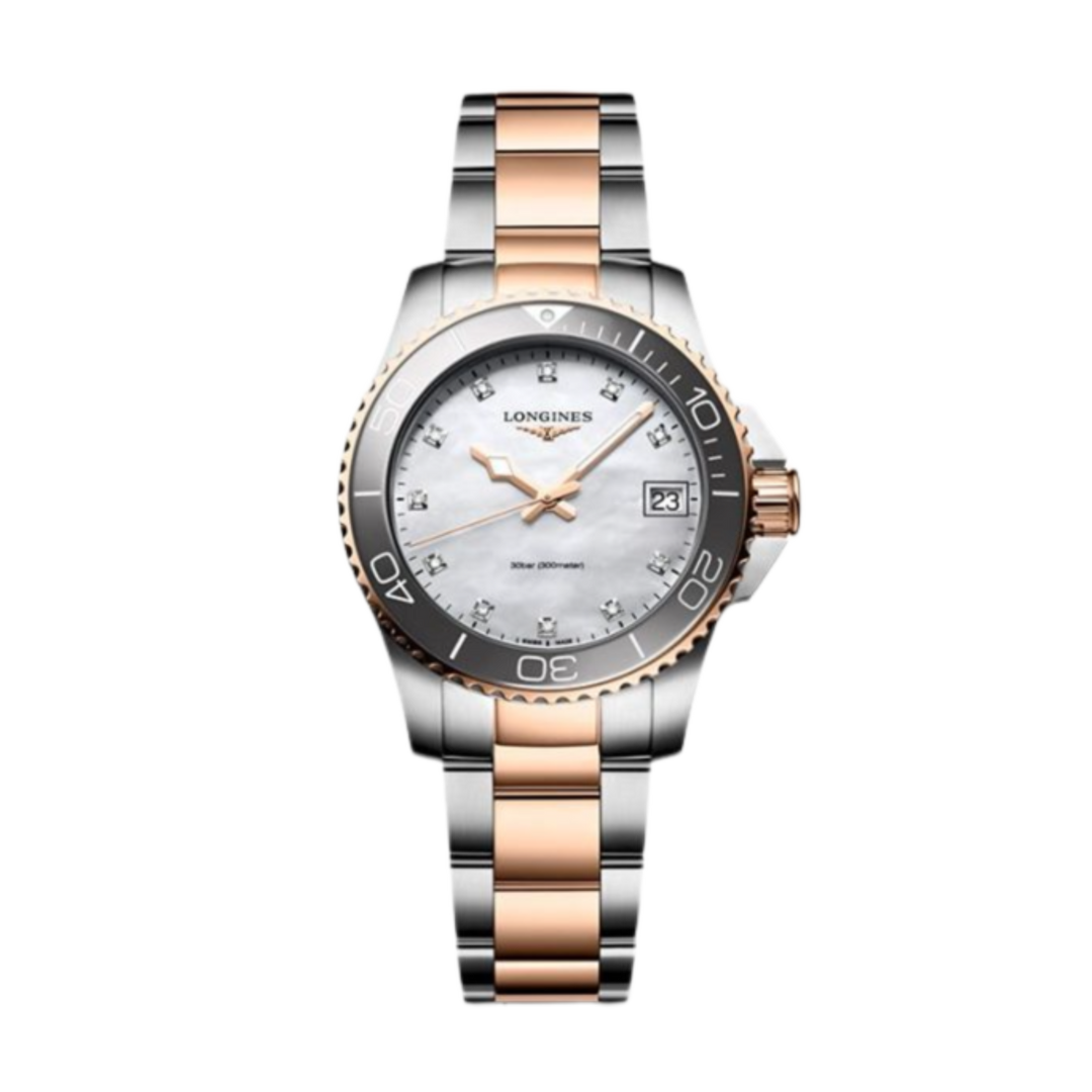 LONGINES L3.370.3.89.6 Hydroconquest 32mm Steel Bracelet Women's Watch