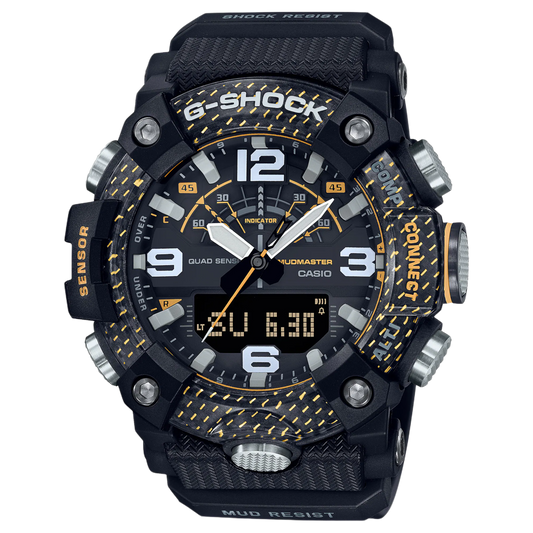 Casio GG-B100Y-1AER G-Shock Master of G Mudmaster Armour Jacket Series Black Resin Strap Men's Watch