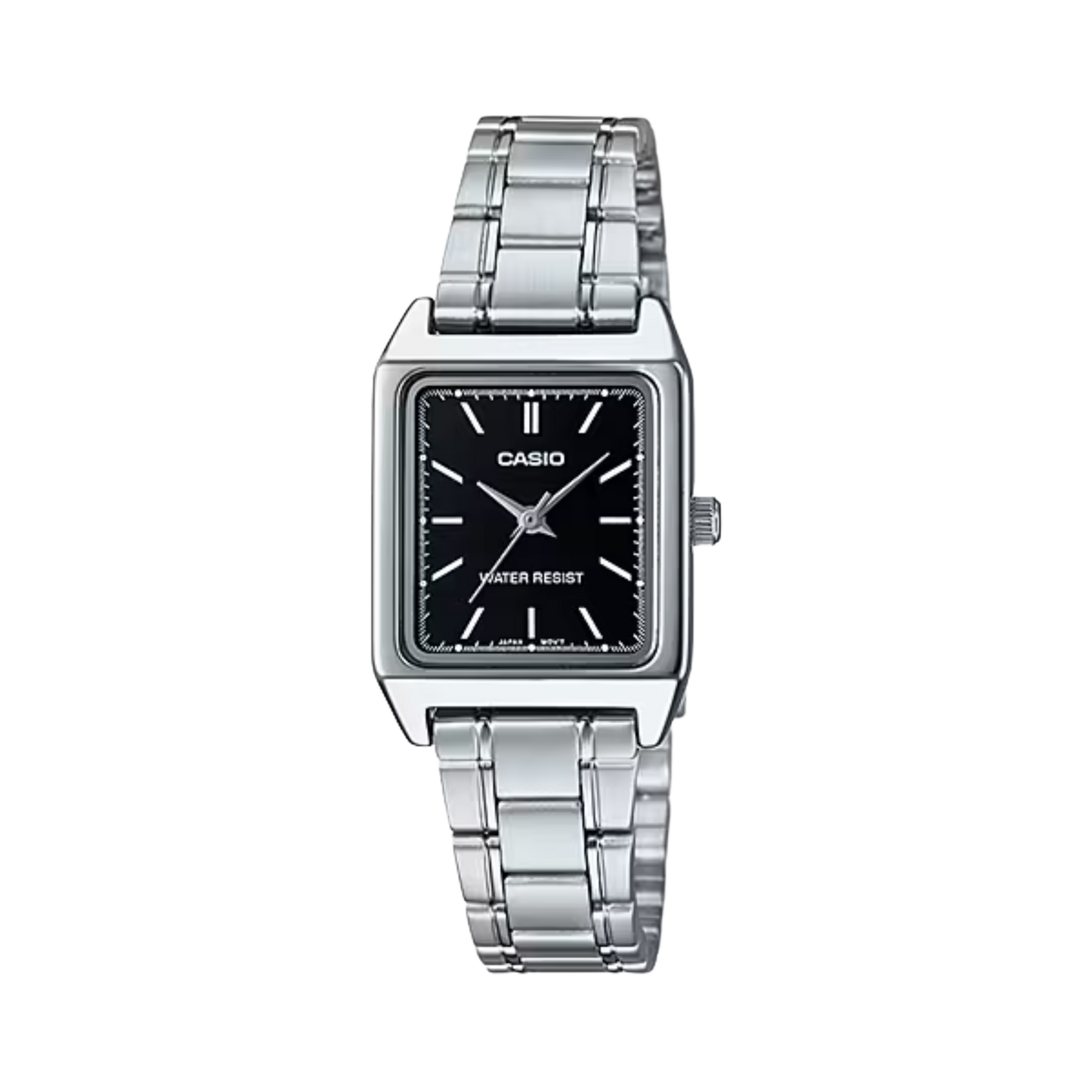 Casio LTP-V007D-1E Cartier Tank Style Analog Quatrtz Stainless Steel Women’s Watch