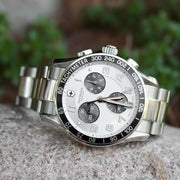 Victorinox Swiss Army Chrono Classic 241495 (41mm) Panda Dial / Stainless Steel Bracelet Men's Watch