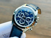 Seiko Spirit Chronograph SBTR019 ‘JDM’ Quartz Analog Blue Strap Men's Watch