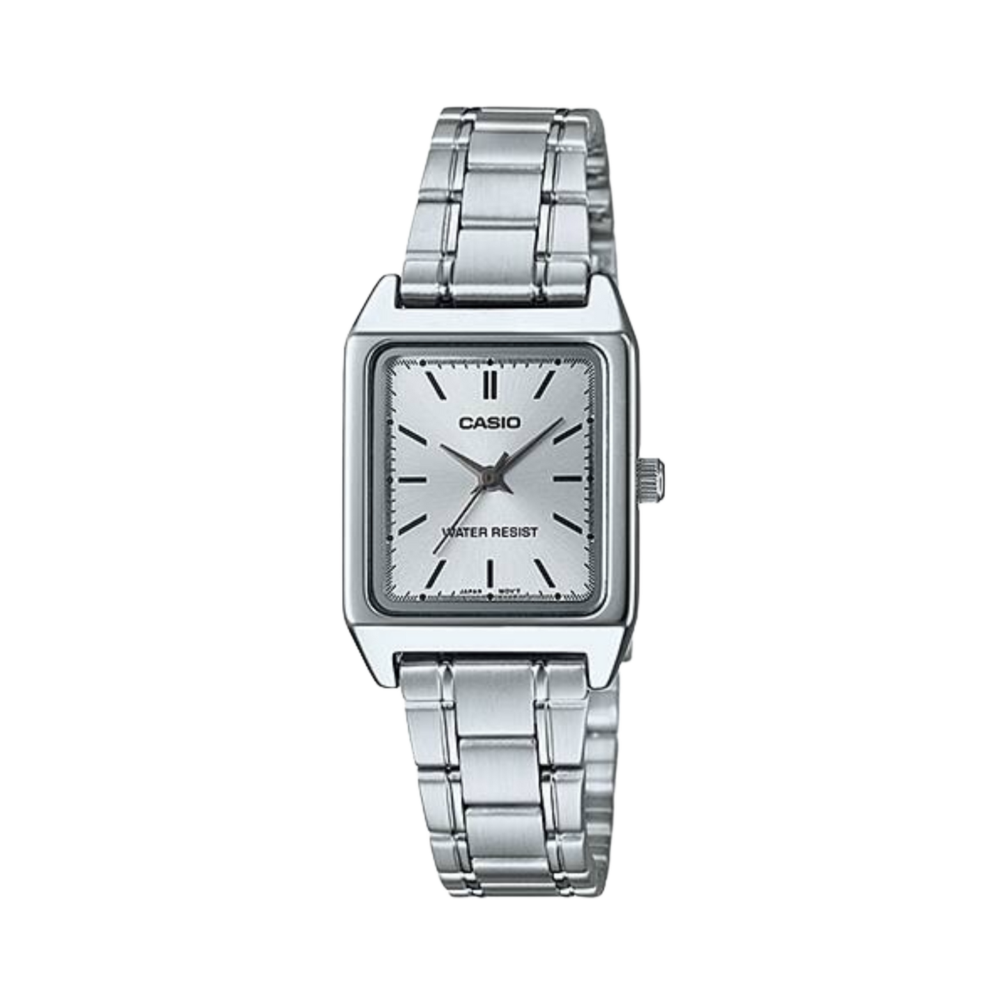 Casio LTP-V007D-7E Cartier Tank Style Analog Quartz Stainless Steel Women’s Watch