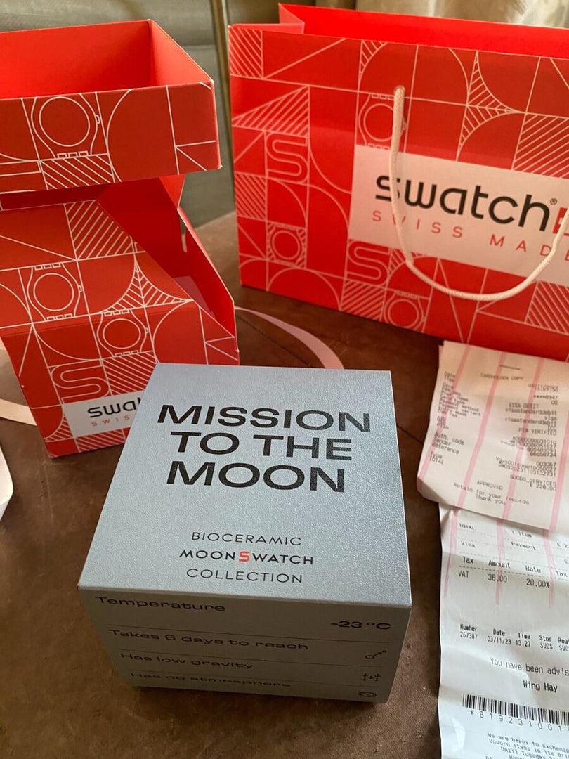 Omega x Swatch Speedmaster Mission to the Moon Chronograph Men’s Watch