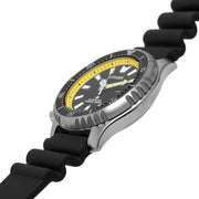 Citizen NY0130-08E Promaster Diver Automatic Black Dial Black PU Strap Men's Watch