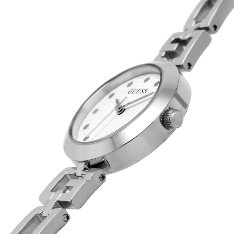 Guess GW0549L1 Silver Logo Dial Stainless Steel Bracelet Women's Watch