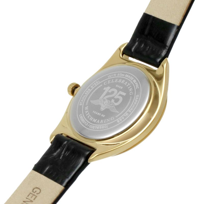 Rotary  LS08013/03 Ultra Slim Women's Gold Leather Women's Watch