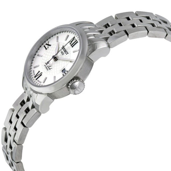 Tissot T41118333 Le Locle Automatic Small Lady 25.3mm Silver Dial Stainless Steel Bracelet Women’s Watch