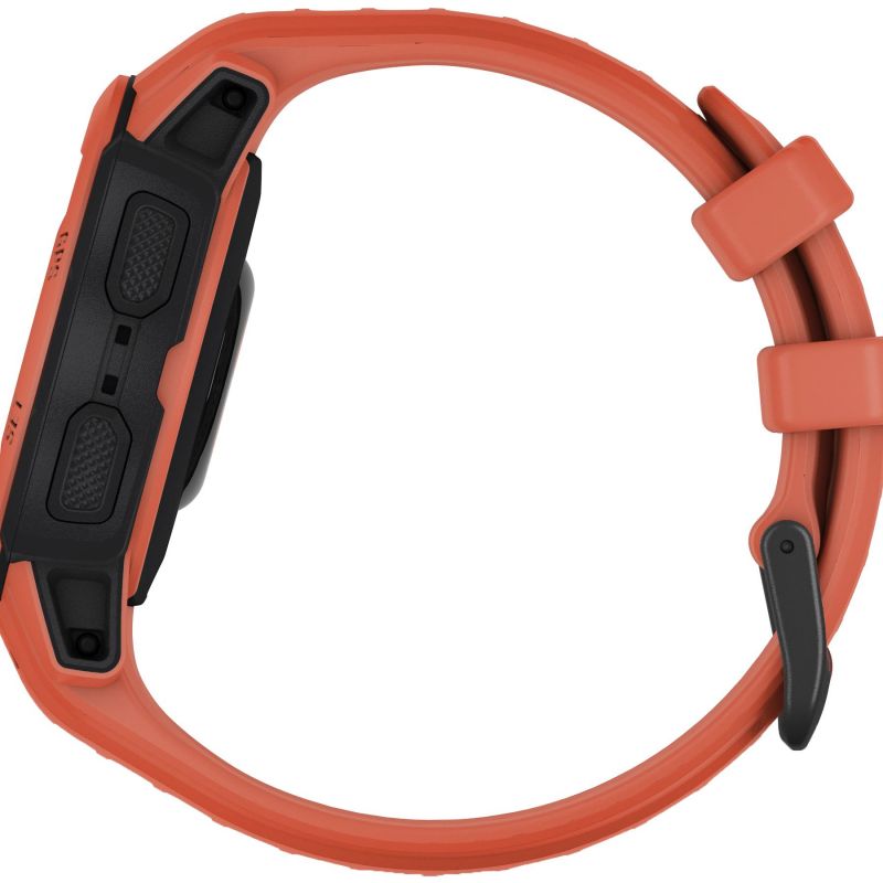 Garmin 010-02563-06 Instinct 2S Poppy Red Silicone Strap Men's & Women's Watch - mzwatcheslk srilanka