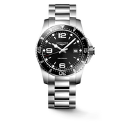 LONGINES L37404566 HydroConquest 41mm Quartz Black Dial Men's Watch - mzwatcheslk srilanka