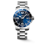 LONGINES L37404966 Hydroconquest 41mm Case Blue Dial Swiss Quartz Men's Watch - mzwatcheslk srilanka