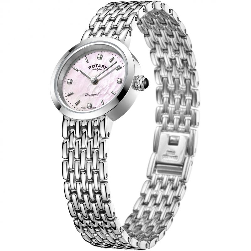 Rotary LB00899/07/D Stainless Steel Bracelet Women's Watch