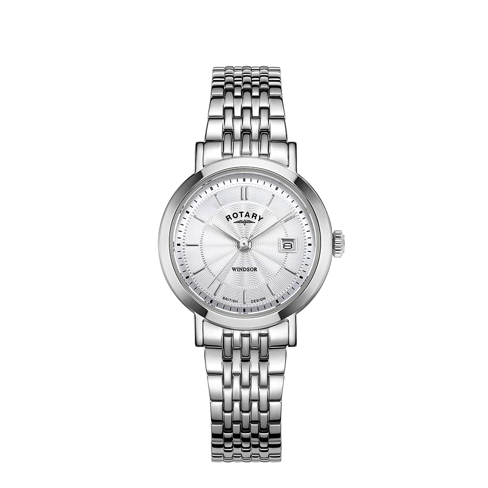 Rotary LB05420/02 Windsor Stainless Steel Women's Watch