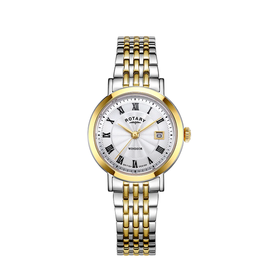 Rotary LB05421/01 Windsor Two Tone Women's Watch