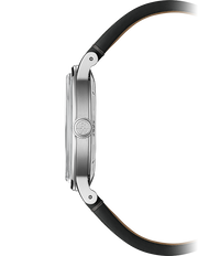 Raymond Weil 2925-STC-60001 Millesime Automatic 39.5mm Black Dial Black Calf Leather Strap Men’s Watch