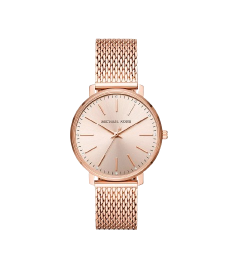 Michael Kors MK4340 Pyper Three Hand Rose Gold Tone Steel Women's Watch