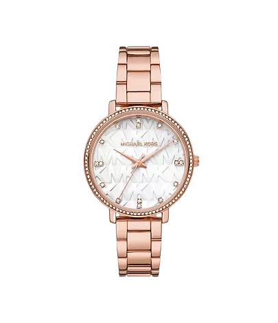 Michael Kors MK4594 Pyper Three Hand Rose Gold Tone Alloy  Women's Watch