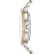 Michael Kors MK4595 Pyper Crystal Accents Two Tone Stainless Steel Quartz Women's Watch - mzwatcheslk srilanka