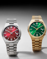 Citizen NJ0150-56W Tsuyosa Automatic 40mm Sunray Red Dial Stainless Steel Bracelet Men’s Watch