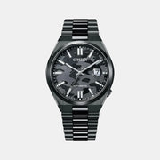 Citizen Tsuyosa NJ0155-87E Automatic Black Camouflage Dial Stainless Steel Men's Watch - mzwatcheslk srilanka