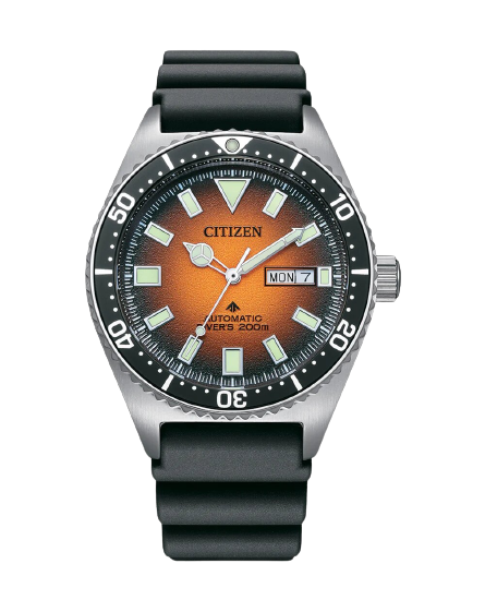 Citizen NY0120-01Z Promaster 200M Automatic Rubber Strap Men’s Watch