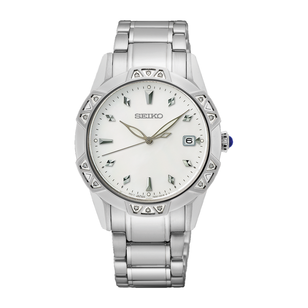 Seiko SKK727P1 Diamonds Conceptual Mother Of Pearl Dial Quartz Women's Watch - mzwatcheslk srilanka