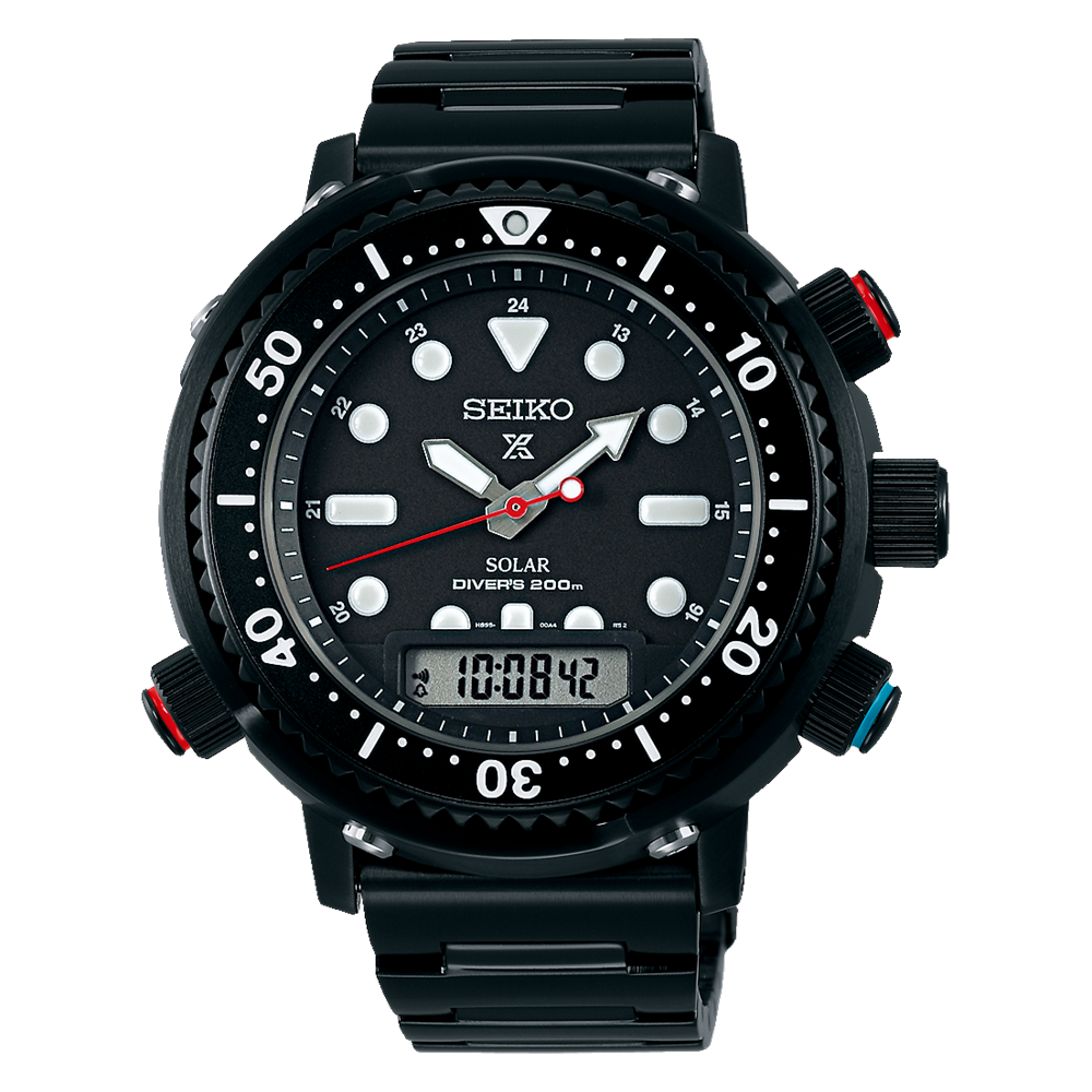 Seiko SNJ037P1 Prospex Solar 'Commando Arnie’ Hybrid Diver’s 40th Anniversary Limited Edition Men's Watch