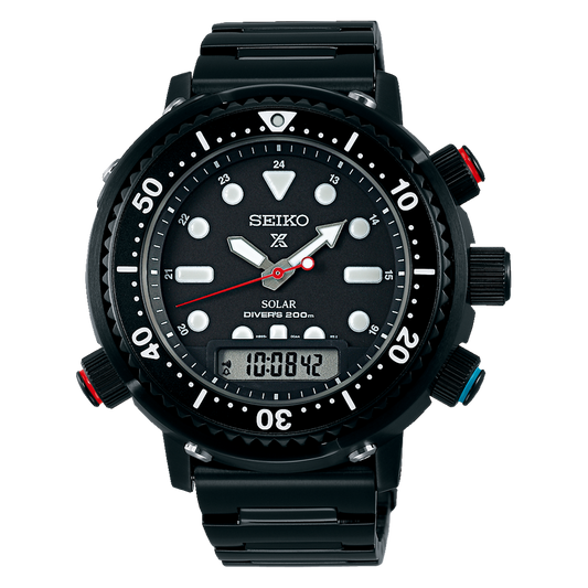 Seiko SNJ037P1 Prospex Solar 'Commando Arnie’ Hybrid Diver’s 40th Anniversary Limited Edition Men's Watch