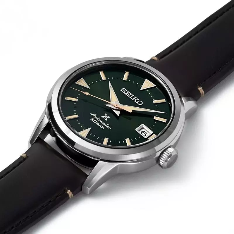 Seiko  SPB245J1 Prospex 1959 Alpinist Reinterpretation Leather Strap Men's Watch - mzwatcheslk srilanka