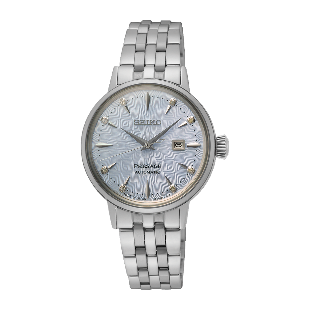 Seiko SRE007J1 Presage Cocktail Time Skydiving Diamond Twist Women's Watch