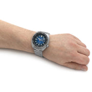 Seiko SRPE39K1 Save The Ocean Stainless Steel Bracelet Blue Dial Men's Watch