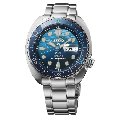 Seiko SRPK01K1 Prospex Great Blue Turtle Scuba PADI Special Edition Men's Watch