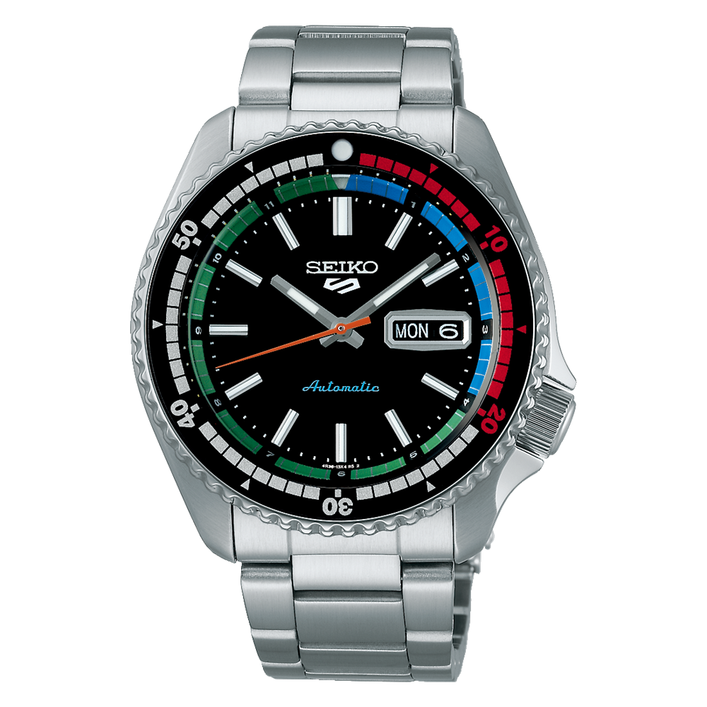 Seiko 5 Sports SRPK13K1 The ‘New Regatta Timer’ Retro Colour Collection Men's Watch