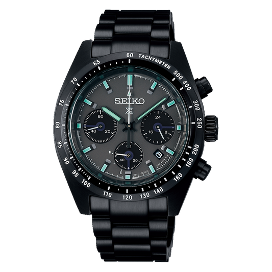Seiko SSC917P1 Prospex Black Series Night Speedtimer Solar Chronograph Men's Watch