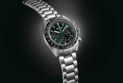 Seiko SSC933P1 Prospex Deep Green Speedtimer Solar Chronograph 39mm Green Dial Stainless Steel Men's Watch