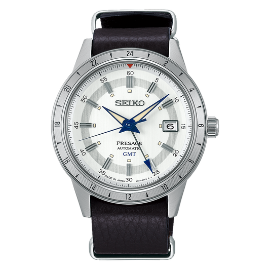 Seiko  SSK015J1 110th Anniversary Laurel Limited Edition Presage Style 60s 1 of 3,500 Leather Strap Men's Watch