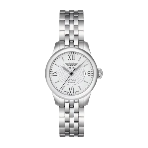 Tissot T41118333 Le Locle Automatic Small Lady 25.3mm Silver Dial Stainless Steel Bracelet Women’s Watch