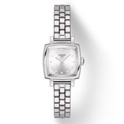 Tissot T0581091103601 Lovely Square 20mm Silver Dial Stainless Steel Women’s Watch - mzwatcheslk srilanka