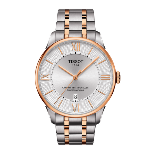 Tissot T0994072203802 Chemin Des Tourelles Powermatic 80 Automatic Men's Watch - mzwatcheslk srilanka