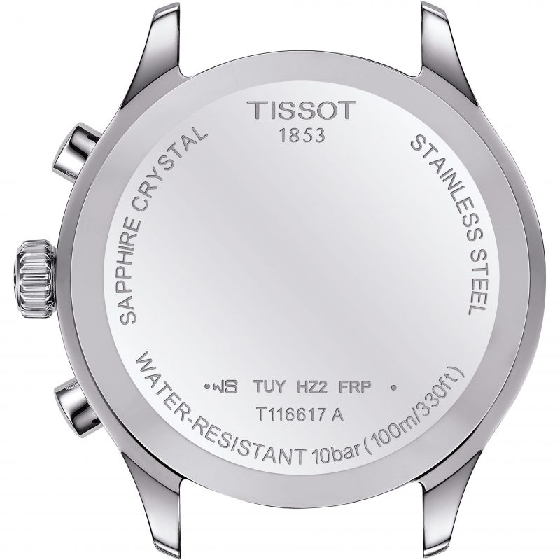 Tissot  T1166171109200 Chrono XL Chronograph Classic 45mm Green Dial Stainless Steel Men's Watch