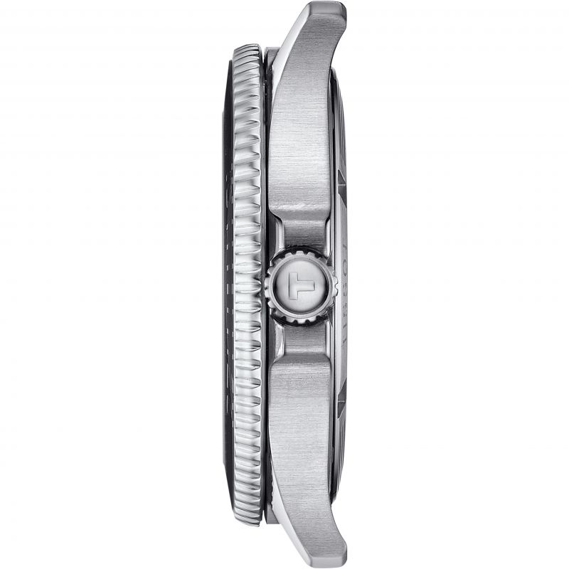 Tissot T1204101105100 Seastar 1000 40mm Black Dial Stainless Steel Bracelet Men's Watch - mzwatcheslk srilanka