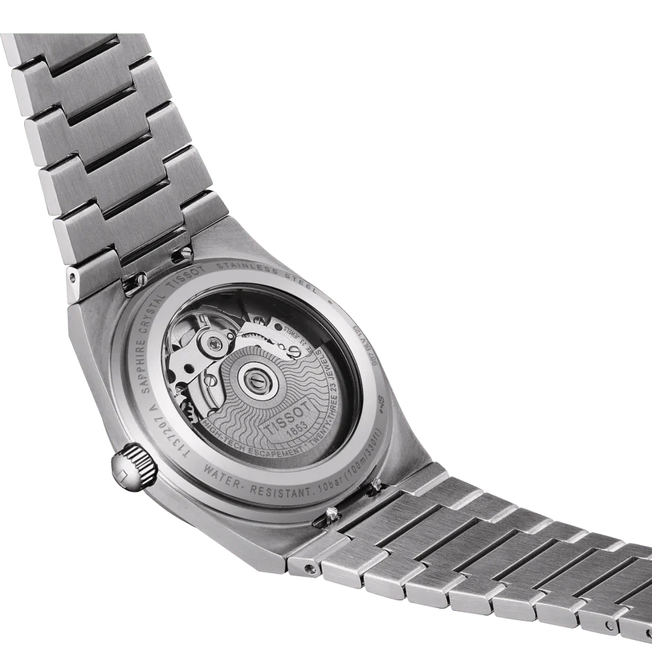 Tissot T1372071105100  PRX Powermatic 80 35mm Black Dial Stainless Steel Men's & Women's Watch